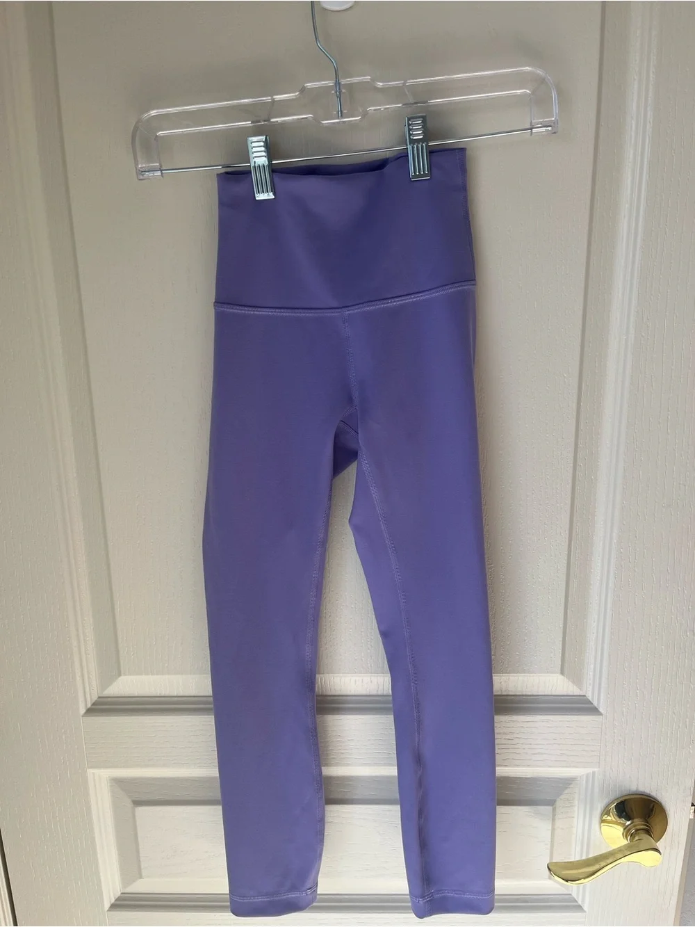 lululemon athletica Wunder Train High-Rise Dark Lavender Leggings Size 0 crop 23